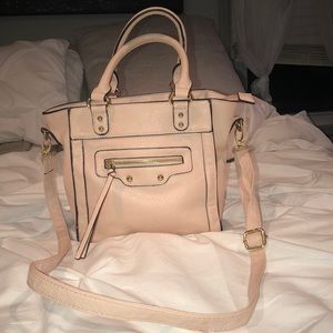 Pastel pink crossover/bag